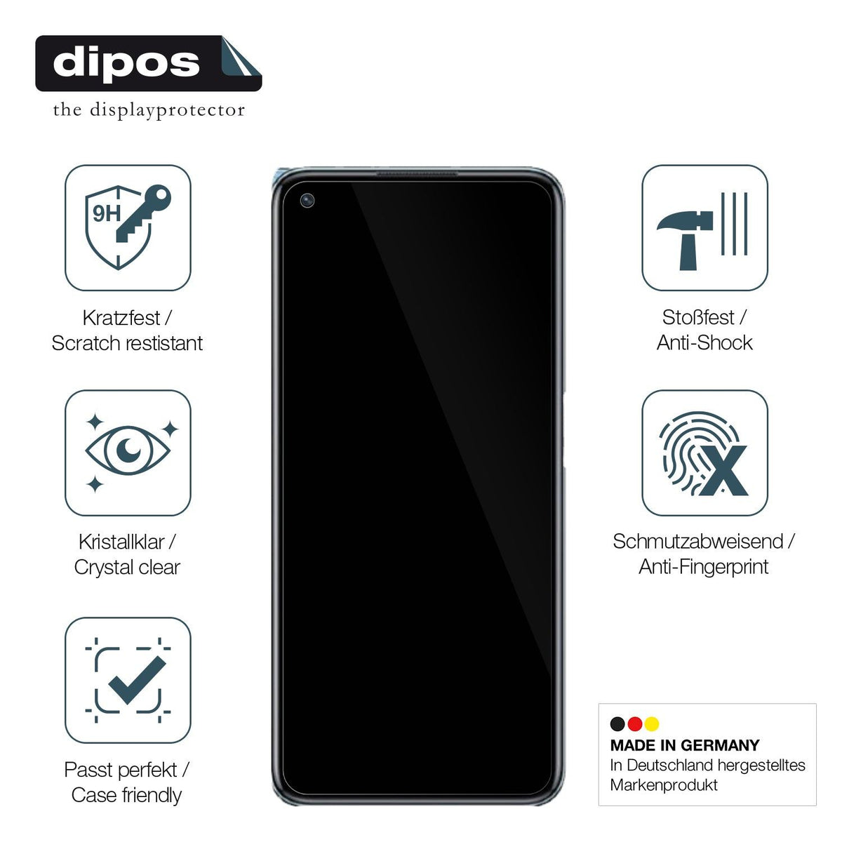 Screen Protector for Oppo K10 5G Flexible Glass 9H dipos