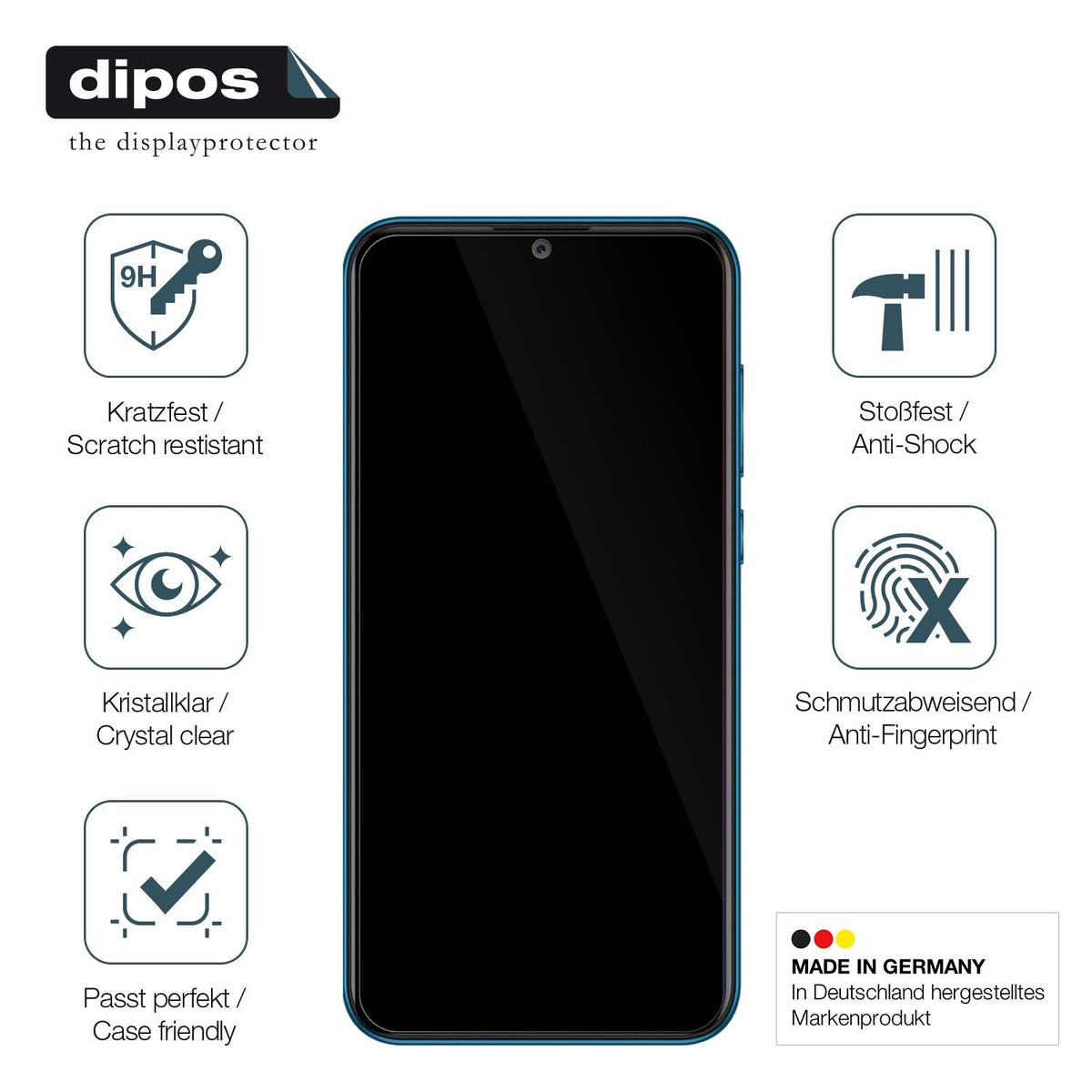 2x Screen Protector for Coolpad Cool 5 Flexible Glass 9H dipos