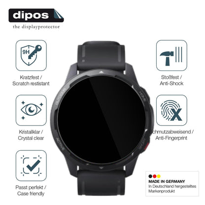 2x Screen Protector for Xiaomi Watch S1 Active Flexible Glass 9H dipos