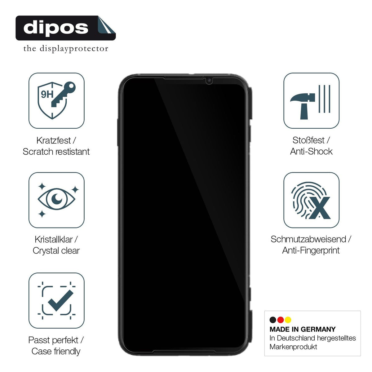 Screen Protector for Xiaomi Blackshark 3 Pro Flexible Glass 9H dipos