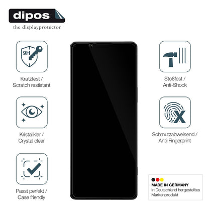 2x Screen Protector for Sony Xperia 1 IV Flexible Glass 9H dipos