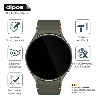 2x Screen Protector for Samsung  Galaxy Watch 7 44mm Flexible Glass 9H dipos