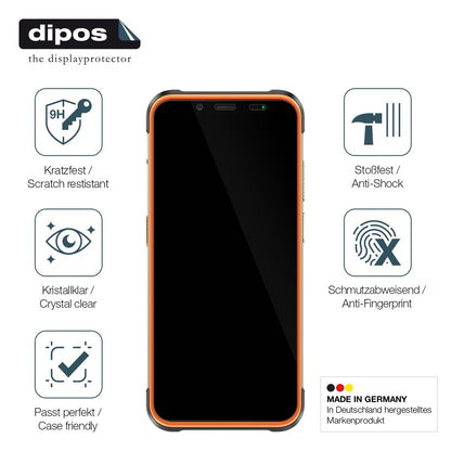 2x Screen Protector for Ulefone Power Armor 16s Flexible Glass 9H dipos