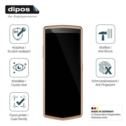 2x Screen Protector for Cubot Pocket 3 Flexible Glass 9H dipos