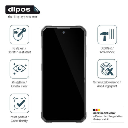2x Screen Protector for IiiF150 Air 1 Ultra Flexible Glass 9H dipos