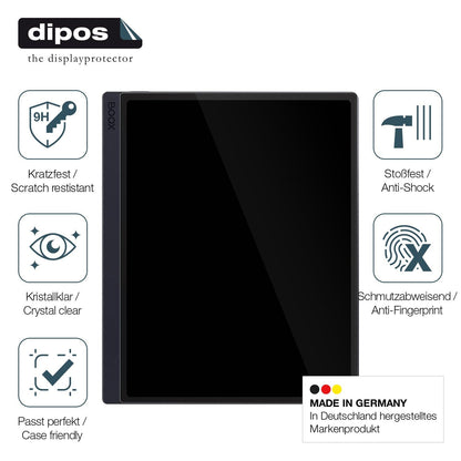 2x Screen Protector for Boox GO 10.3 ePaper Flexible Glass 9H dipos