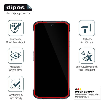 2x Screen Protector for Hotwav T7 Flexible Glass 9H dipos