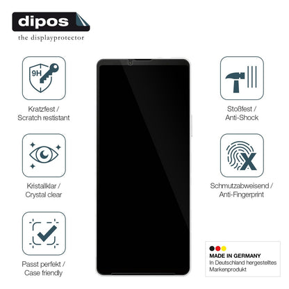 2x Screen Protector for Sony Xperia 10 VI Flexible Glass 9H dipos