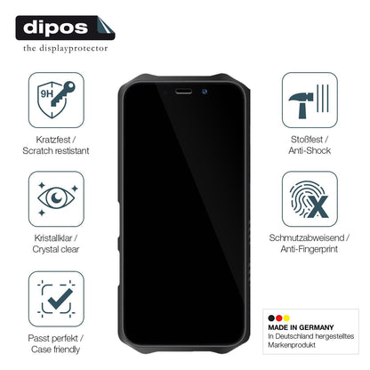 2x Screen Protector for Oukitel WP12 Pro Flexible Glass 9H dipos