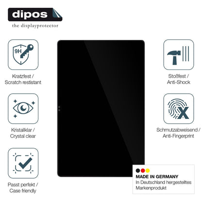 2x Screen Protector for Samsung Galaxy Tab S10 Ultra 5G Flexible Glass 9H dipos