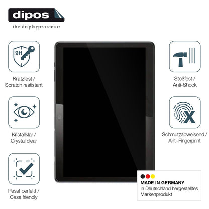 2x Screen Protector for QDDQ Tablet Flexible Glass 9H dipos