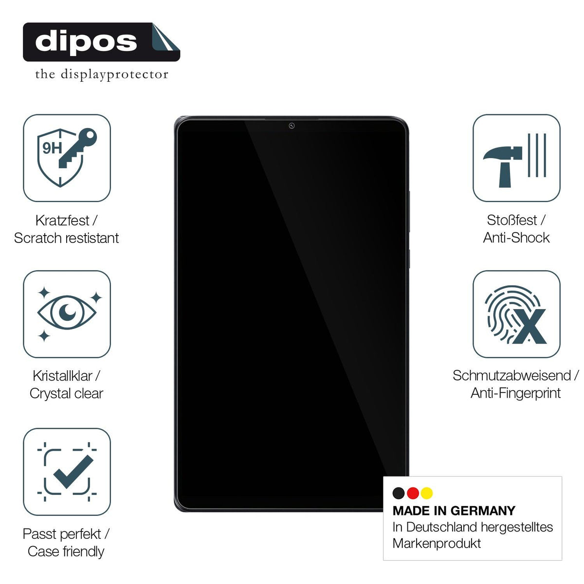 2x Screen Protector for Xiaomi Pad SE 8.7 Flexible Glass 9H dipos