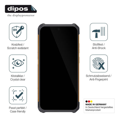 2x Screen Protector for Cubot KingKong ES Flexible Glass 9H dipos