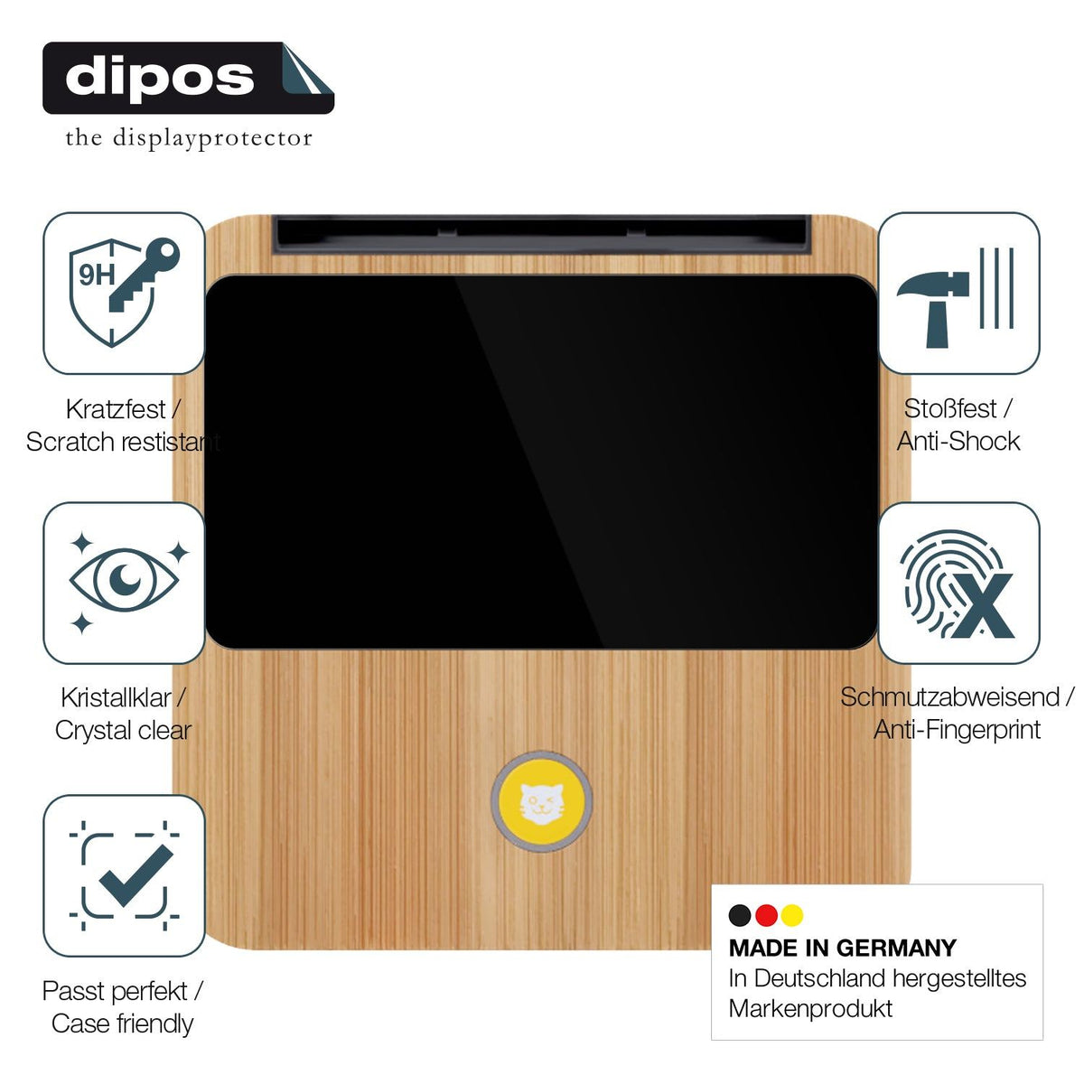 2x Screen Protector for Tigerbox Touch / Touch Plus Flexible Glass 9H dipos