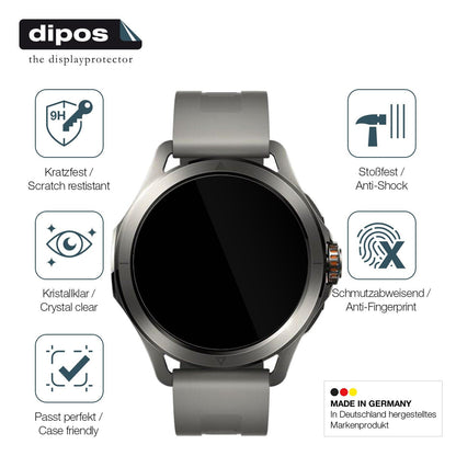2x Screen Protector for Xiaomi Watch S4 Flexible Glass 9H dipos