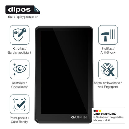 2x Screen Protector for Garmin zumo XT Flexible Glass 9H dipos