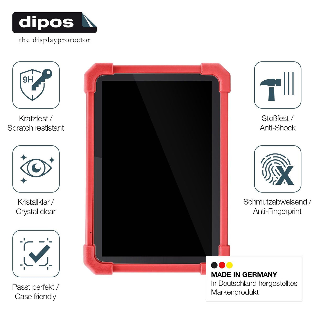2x Screen Protector for Launch X-431 Euro Link Flexible Glass 9H dipos