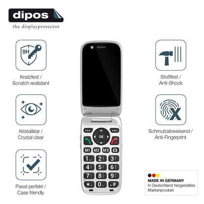 2x Screen Protector for SPC Polaris 4G Flexible Glass 9H dipos