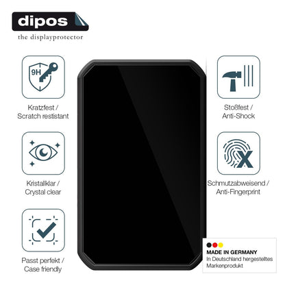 2x Screen Protector for Garmin Camper 785 Flexible Glass 9H dipos