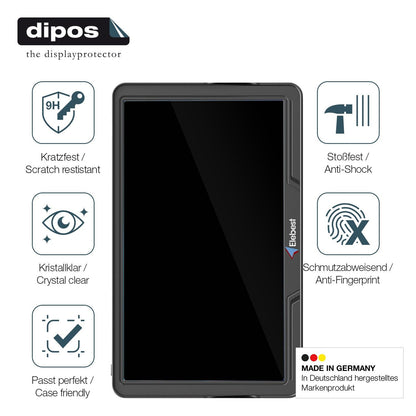 2x Screen Protector for Elebest City 90K Flexible Glass 9H dipos