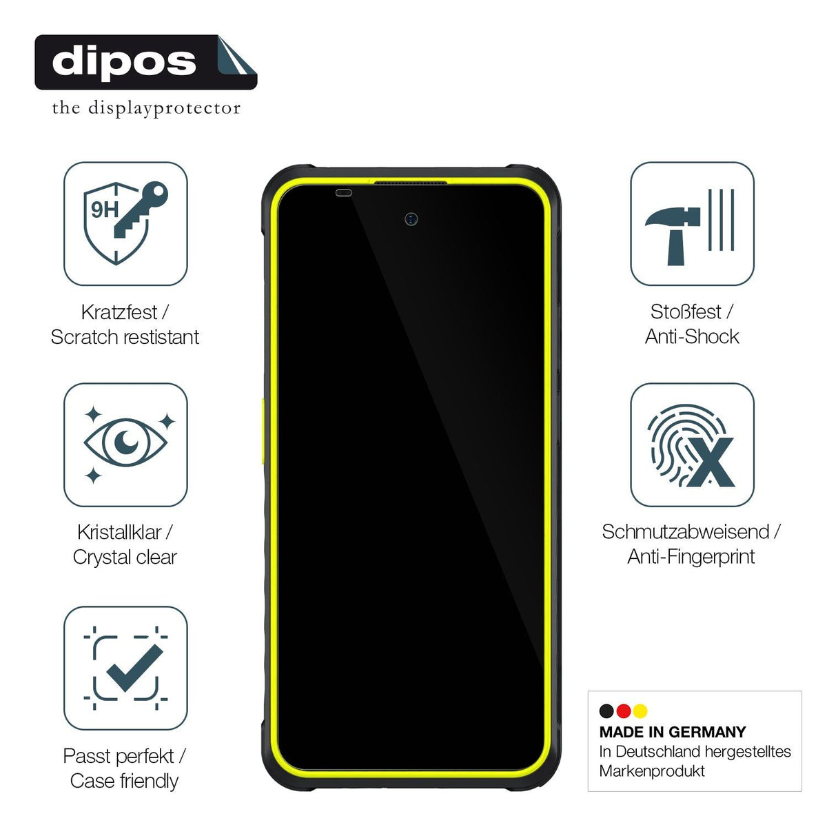 2x Screen Protector for Ulefone Armor X31 Pro 5G Flexible Glass 9H dipos
