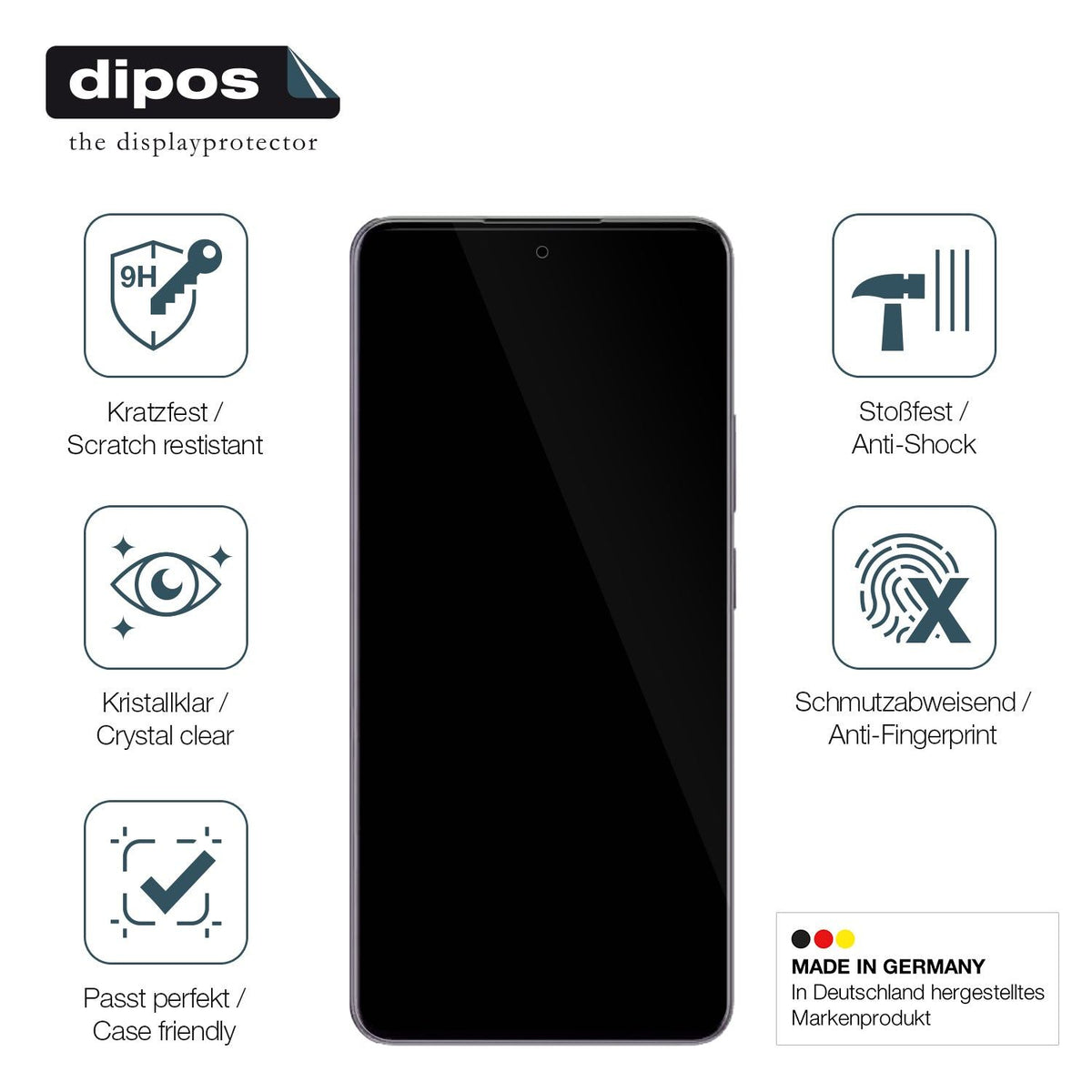 2x Screen Protector for Realme Narzo 70 Turbo Flexible Glass 9H dipos