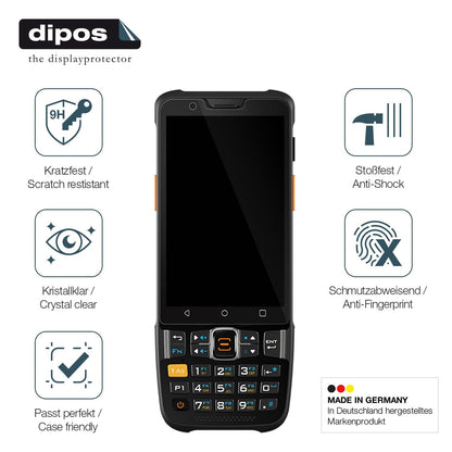 2x Screen Protector for sunmi L2Ks Flexible Glass 9H dipos