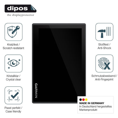 2x Screen Protector for Garmin Drive 53 Flexible Glass 9H dipos