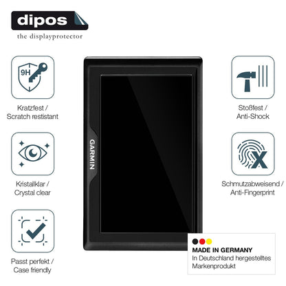 2x Screen Protector for Garmin Drive 52 Flexible Glass 9H dipos