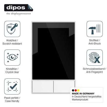 2x Screen Protector for SONOFF NSPanel-EUW Flexible Glass 9H dipos