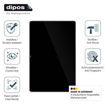 2x Screen Protector for UJJ U6 Tablet Flexible Glass 9H dipos