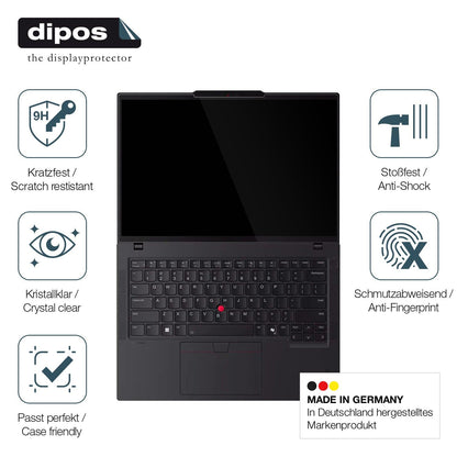 2x Screen Protector for Lenovo Campus ThinkPad P14s Gen 5 Flexible Glass 9H