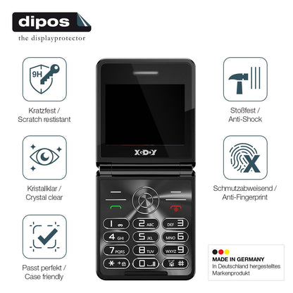2x Screen Protector for XGODY S200 Flexible Glass 9H dipos