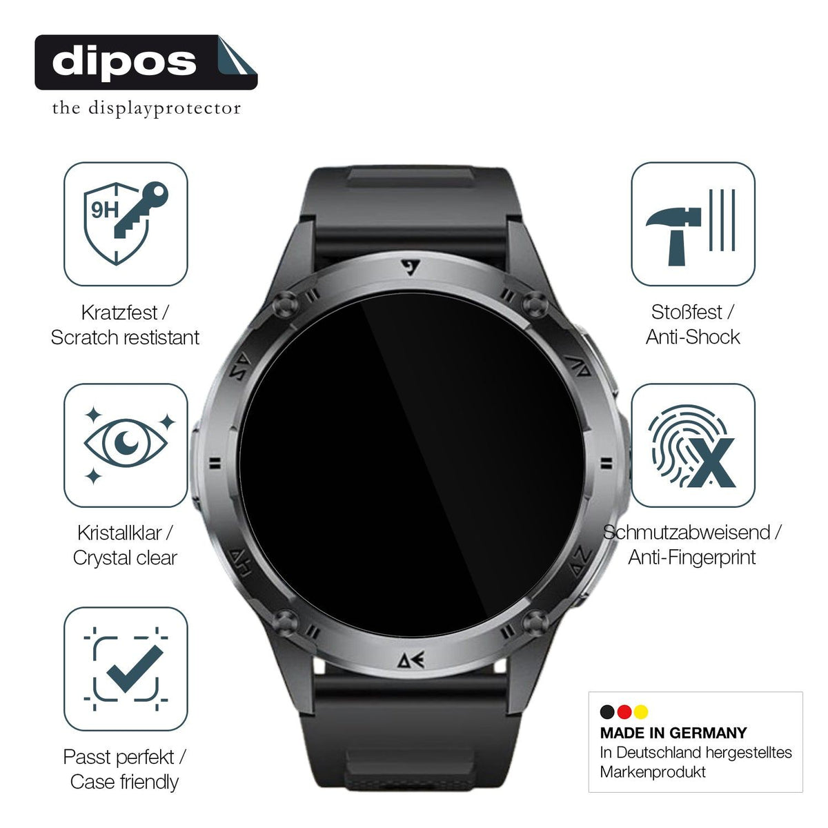 2x Screen Protector for LIGE EF1 Pro Flexible Glass 9H dipos
