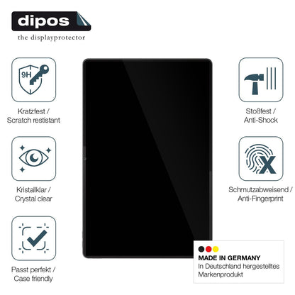 2x Screen Protector for Lenovo Yoga Tab Plus 12.7 ZAEG0031DE Flexible Glass 9H
