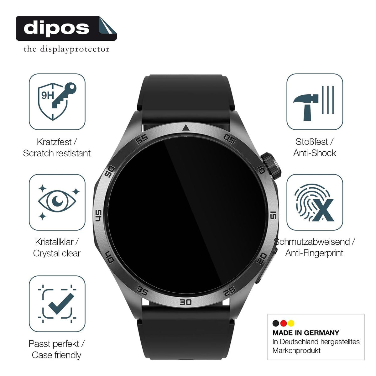 2x Screen Protector for YYKY E02 Flexible Glass 9H dipos