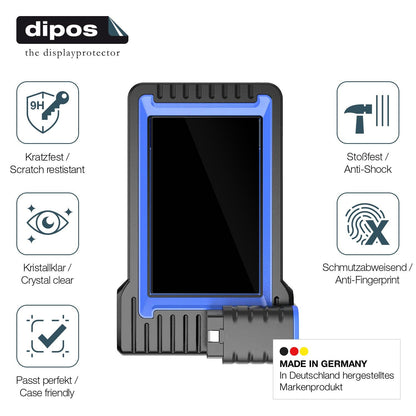 2x Screen Protector for Mucar V07 Flexible Glass 9H dipos