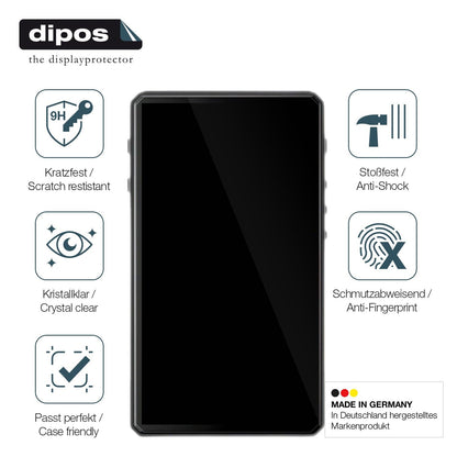 2x Screen Protector for HiBy R5 II Flexible Glass 9H dipos
