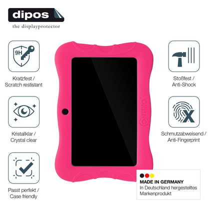 2x Screen Protector for Contixo V9 7 Zoll Flexible Glass 9H dipos