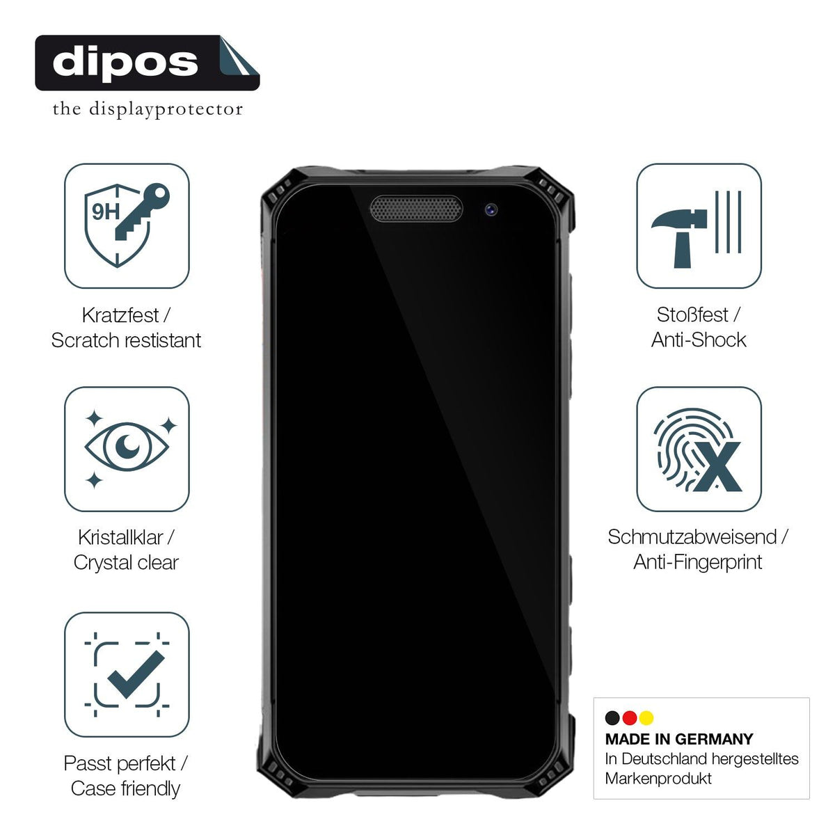 2x Screen Protector for Soyes S10 Max Flexible Glass 9H dipos