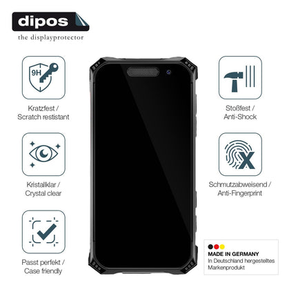 2x Screen Protector for Soyes S10 Max Flexible Glass 9H dipos
