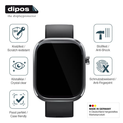 2x Screen Protector for Mibro C4 Flexible Glass 9H dipos