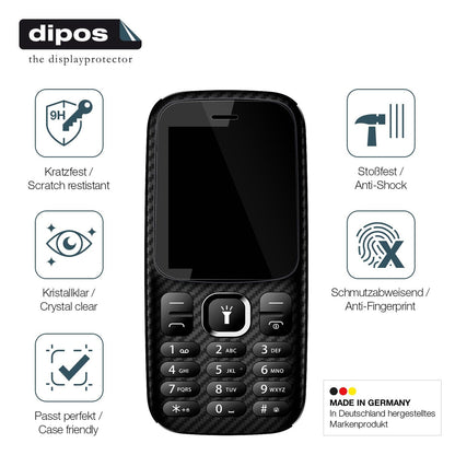 2x Screen Protector for Energizer Mobile E13 Flexible Glass 9H dipos