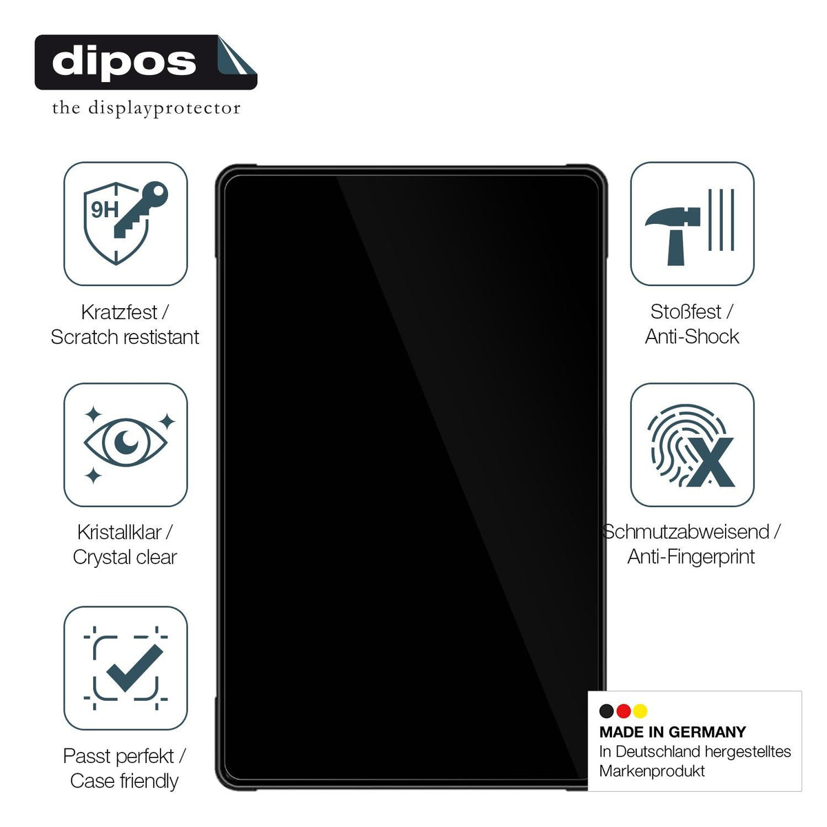 2x Screen Protector for Woibugee Motorrad Display 7 Zoll Flexible Glass 9H dipos