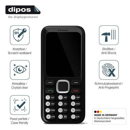 2x Screen Protector for Oakcastle F100 Flexible Glass 9H dipos