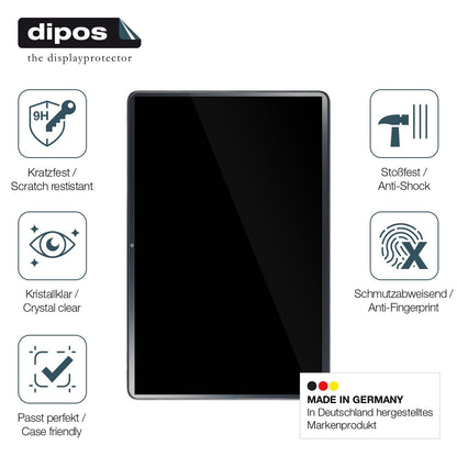 2x Screen Protector for NEC Lavie Tab T11 T1165 Flexible Glass 9H dipos