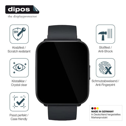 2x Screen Protector for Xiaomi Mibro Watch C2 Flexible Glass 9H dipos