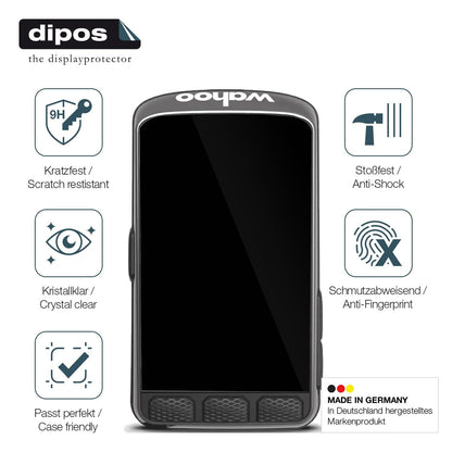 2x Screen Protector for Wahoo Elemnt ACE Flexible Glass 9H dipos