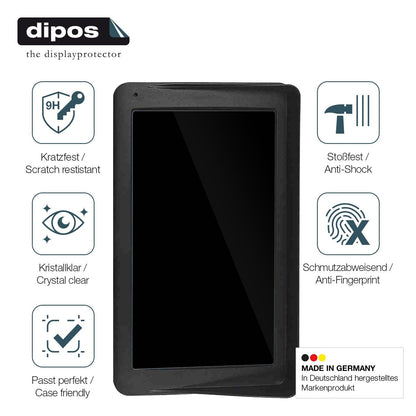 2x Screen Protector for Technaxx TX-320 Flexible Glass 9H dipos