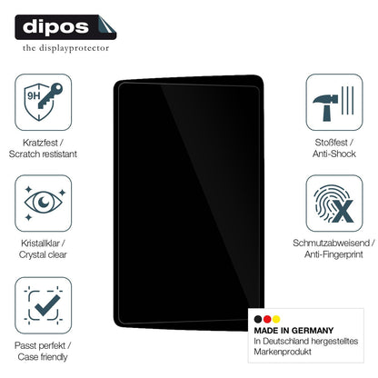 2x Screen Protector for Teyes CC3 9 Zoll Flexible Glass 9H dipos